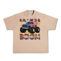 Burro red white and boom Urban Heavy Tee - texasbilliewilder