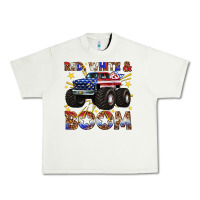 Pistachio red white and boom Urban Heavy Tee - texasbilliewilder