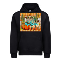 Black welcome fall tumbler Urban Hoodie - BundleAndBundleShop