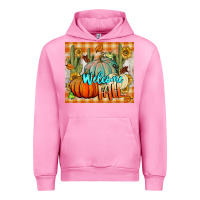 Fuchsia Pink welcome fall tumbler Urban Hoodie - BundleAndBundleShop