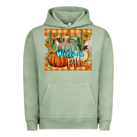 Pigment Oil Green welcome fall tumbler Urban Hoodie - BundleAndBundleShop