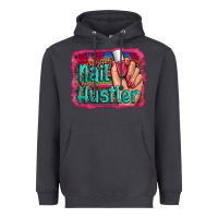 Smoke nail hustler serape leopard background Heavyweight Hoodie - Artiststas