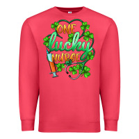 Cardinal st.patricks one lucky nurse Premium Sweatshirt - BarkalooDesign