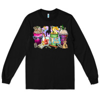 Black boss babe coffee cups Long Sleeve Tee - Zillion Design Studio