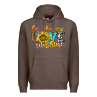 Coffee for the love sunshine Premium Hoodie - NancyCooperArtShop