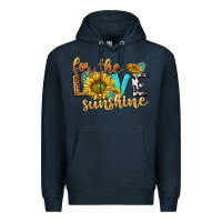 Navy for the love sunshine Premium Hoodie - NancyCooperArtShop