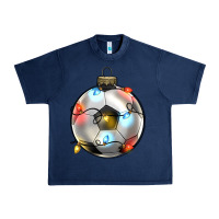 Navy christmas  soccer Urban Heavy Tee - Zillion Design Studio