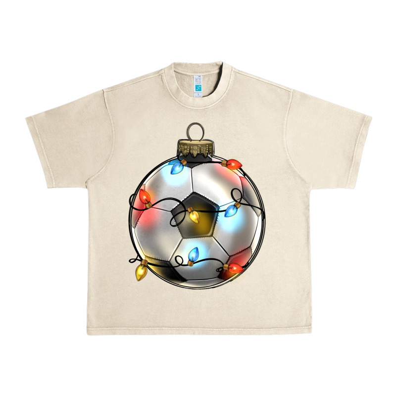 Christmas  Soccer Urban Heavy Tee by Zillion Design Studio | Teevron
