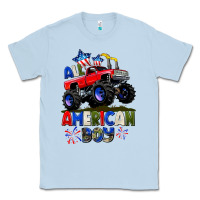 Dusty Blue All American Boy 4th july Classic Tee - CowGirlArtShop
