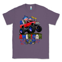 Lavender All American Boy 4th july Classic Tee - CowGirlArtShop