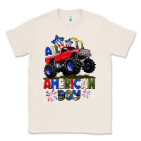 Natural All American Boy 4th july Classic Tee - CowGirlArtShop