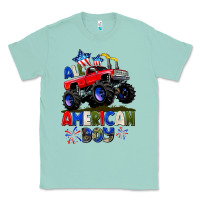 Seafoam All American Boy 4th july Classic Tee - CowGirlArtShop