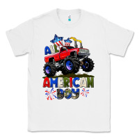 White All American Boy 4th july Classic Tee - CowGirlArtShop