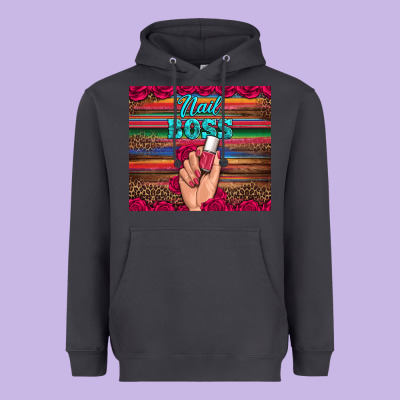 Nail Boss Heavyweight Hoodie Designed By Artiststas