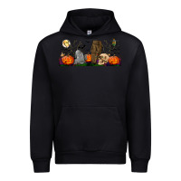 Black headstone and coffin lebbey glass Urban Hoodie - BundleAndBundleShop