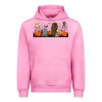 Fuchsia Pink headstone and coffin lebbey glass Urban Hoodie - BundleAndBundleShop