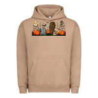 Pigment Burro headstone and coffin lebbey glass Urban Hoodie - BundleAndBundleShop