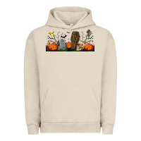 Pigment French Oak headstone and coffin lebbey glass Urban Hoodie - BundleAndBundleShop