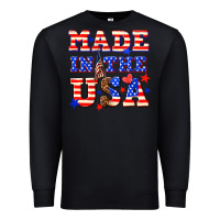 Black made in the usa Premium Sweatshirt - NancyCooperArtShop