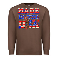 Chestnut made in the usa Premium Sweatshirt - NancyCooperArtShop