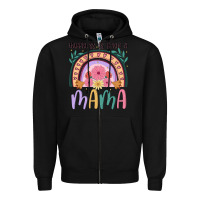 Black happiness is being a mama Zipper Hoodie - JahusDesignShop