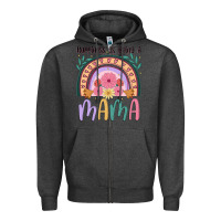 Charcoal Heather happiness is being a mama Zipper Hoodie - JahusDesignShop