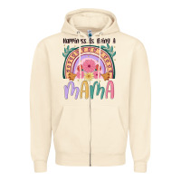 Sandshell happiness is being a mama Zipper Hoodie - JahusDesignShop