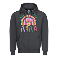 Smoke happiness is being a mama Zipper Hoodie - JahusDesignShop