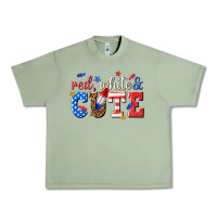 Oil Green red white and cute billie wilder Urban Heavy Tee - texasbilliewilder