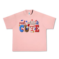 Salmon red white and cute billie wilder Urban Heavy Tee - texasbilliewilder