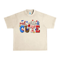 Sandshell red white and cute billie wilder Urban Heavy Tee - texasbilliewilder