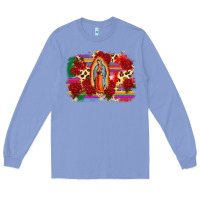 Colony Blue Our Lady of Guadalupe Long Sleeve Tee - CTS Tumbler Store