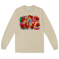 Mushroom Our Lady of Guadalupe Long Sleeve Tee - CTS Tumbler Store