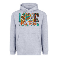 Heather Grey love my tribe native american indian headdress Heavyweight Hoodie - Artiststas