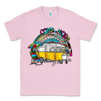 Bubblegum Pink camp more worry less Classic Tee - SublimationCraftShop