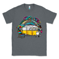 Charcoal Heather camp more worry less Classic Tee - SublimationCraftShop