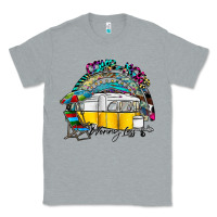 Heather Grey camp more worry less Classic Tee - SublimationCraftShop