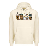 Tofu coffee latte coffee cups Premium Hoodie - MaliasSmallBusiness