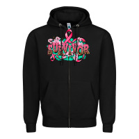 Black survivor Zipper Hoodie - AdoDesignShop
