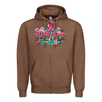 Chestnut survivor Zipper Hoodie - AdoDesignShop
