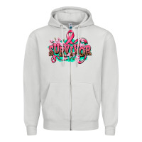 Dove Grey survivor Zipper Hoodie - AdoDesignShop