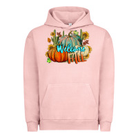 Welcome Fall Pumpkins Urban Hoodie | Teevron