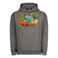 Pigment Tornado Welcome Fall Pumpkins Urban Hoodie - BundleAndBundleShop