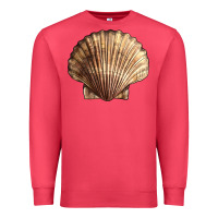 Cardinal Japanese Scallop Shell Premium Sweatshirt - LillyAllenDesigns