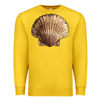 Lemon Japanese Scallop Shell Premium Sweatshirt - LillyAllenDesigns