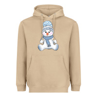 Mushroom winter snowman Heavyweight Hoodie - AdoDesignShop