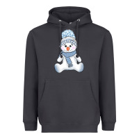 Winter Snowman Heavyweight Hoodie | Teevron