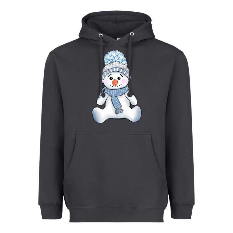 Winter Snowman Heavyweight Hoodie by AdoDesignShop | Teevron