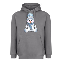 Storm winter snowman Heavyweight Hoodie - AdoDesignShop