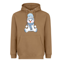 Toasted Coconut winter snowman Heavyweight Hoodie - AdoDesignShop